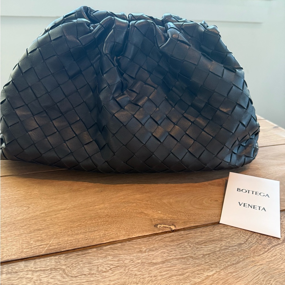 Bottega Veneta The Pouch Clutch Black